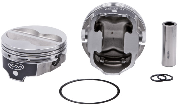 SBC F/T Forged Piston Set 4.030 Bore +10cc (ICNIC9961.030)