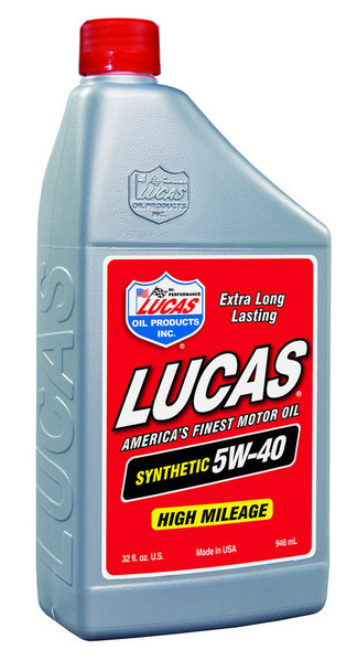 Synthetic SAE 5w40 API Sp Motor Oil 1 Quart (LUC10189)