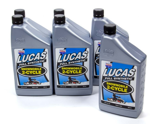 2 Cycle Snowmobile Oil Synthetic Case 6x1 Qt. (LUC10835-6)