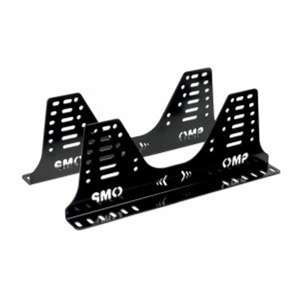 Seat Brackets Low Mount Steel Black (OMPHC0-0733-B01)