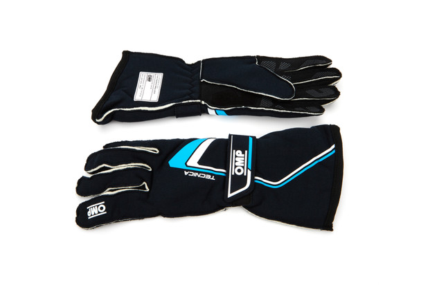 Tecnica Gloves Blue And Cyan Medium (OMPIB0-0772-A01-244-M)