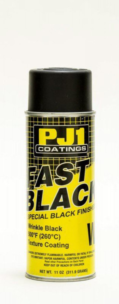 Black Wrinkle Paint 350degF 11oz (PJ116-WKL)