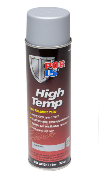 High Temperature Aluminu m Paint Aerosol 15oz (POR44318)