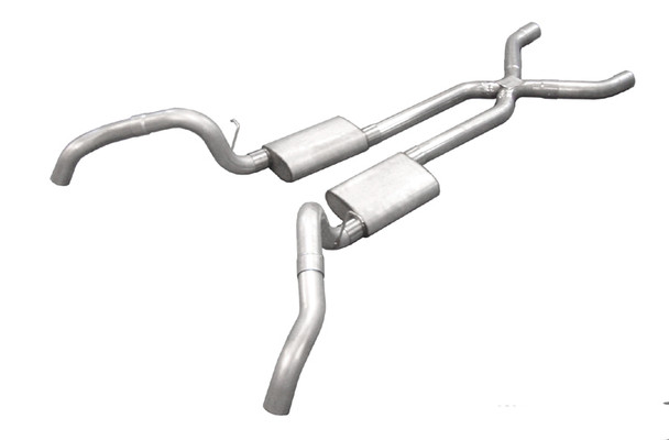 67-69 Camaro 3in Header Back Exhaust (PYPSGF63R)