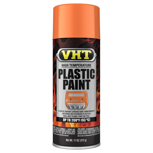 High Temperture Plastic Paint Gloss Orange 11oz. (VHTSP823)