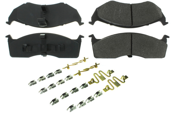 Posi-Quiet Semi-Metallic Brake Pads with Hardwar (CBP104.05910)