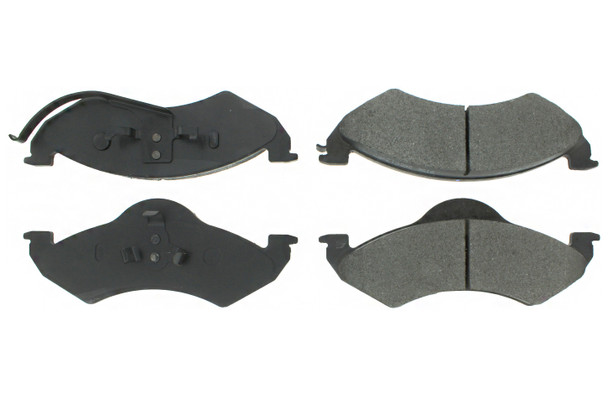 Posi-Quiet Semi-Metallic Brake Pads with Hardwar (CBP104.07460)