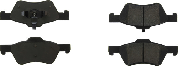 Posi-Quiet Semi-Metallic Brake Pads with Hardwar (CBP104.10470)