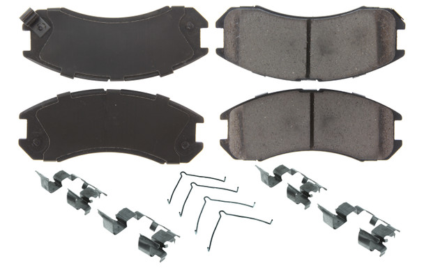 Posi-Quiet Ceramic Brake Pads with Shims and Har (CBP105.03990)