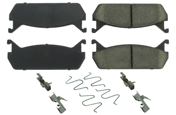 Posi-Quiet Ceramic Brake Pads with Shims and Har (CBP105.04580)