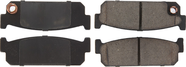 Posi-Quiet Ceramic Brake Pads with Shims and Har (CBP105.04810)