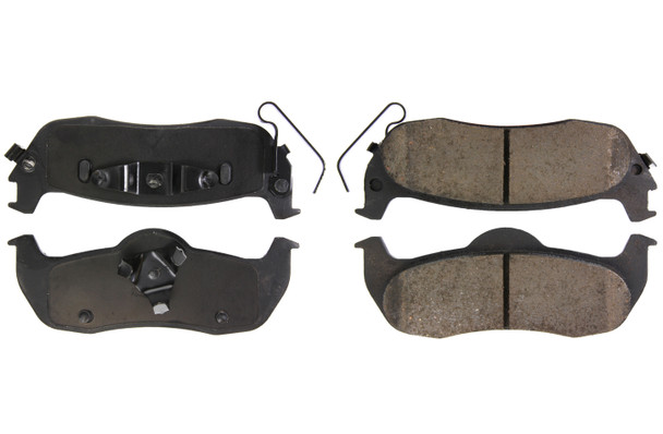 Posi-Quiet Ceramic Brake Pads with Shims and Har (CBP105.10410)