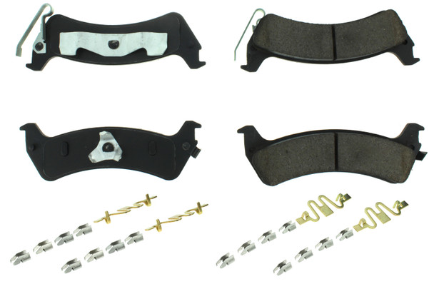 Posi-Quiet Extended Wear Brake Pads with Shims a (CBP106.06660)