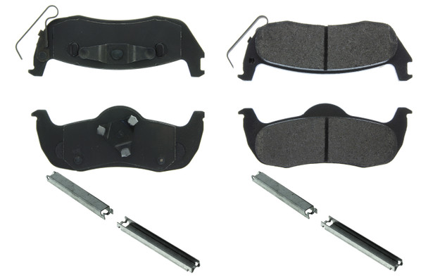 Posi-Quiet Extended Wear Brake Pads with Shims a (CBP106.10870)