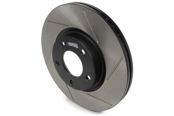 Sport Slotted Cryo Brake Rotor; Front Left (STP126.45069CSL)