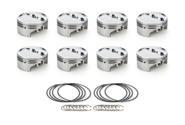 SBC Dished Piston Set 4.155 Bore -25.5cc (RTP1000216)