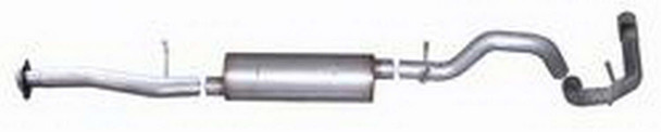 Cat-Back Single Exhaust System  Stainless (GIB615606)