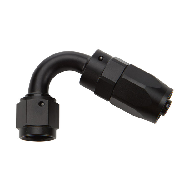 Reusable Hose End Black 120 Deg Elbow -8 (ALL49363)