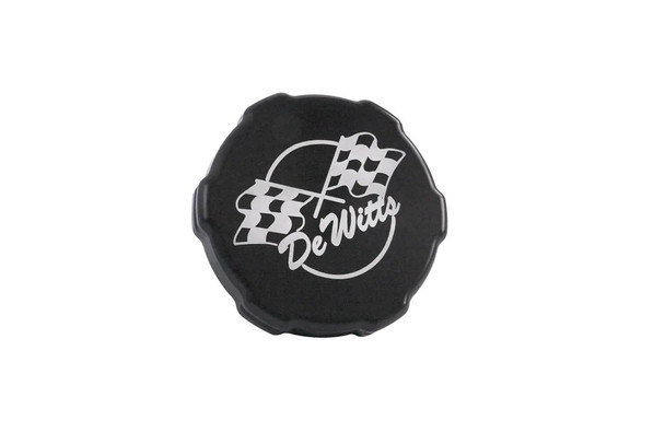 Radiator Cap 15psi Black Billet (DEW32-516B)