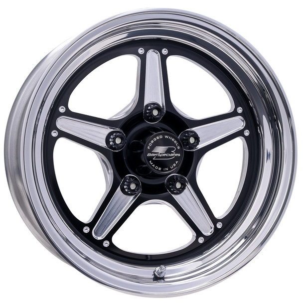 Street Lite Black Wheel 15X8 5.5IN BS (BSPBRS23580L6555)