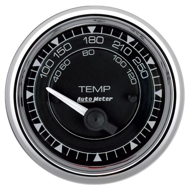 2/16 Chrono Chrome Gauge Temp 100-250 Degree (ATM9737)