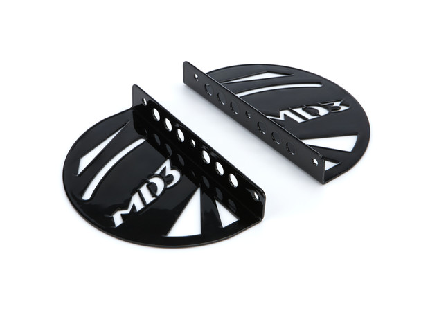 Spoiler End Plates MD3 Black (Pair) (FIV32000-47851-B)