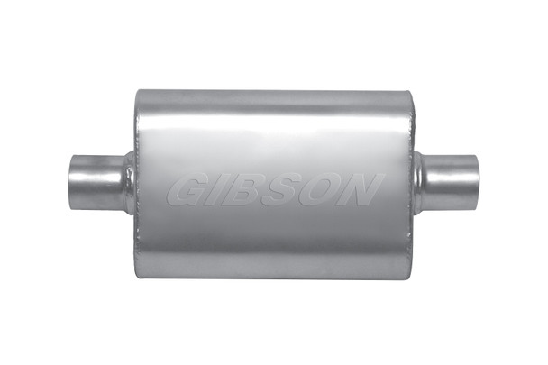 Stainless Steel Muffler 2.25in Offset/Offset (GIBBM0103)