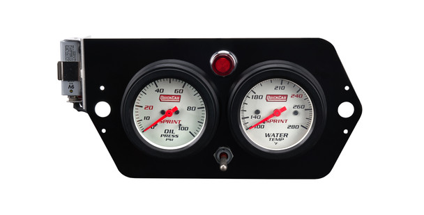 Gauge Panel Deluxe Sprint w/Mag Switch (QRP61-6005-1)