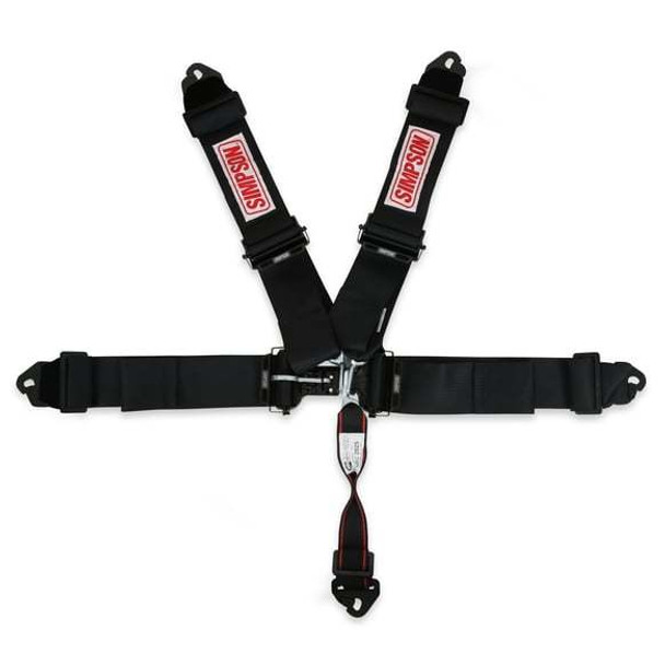 Harness 5pt LL Pull-Down 3in Lap & Shoulder (SIM13LD5WC)