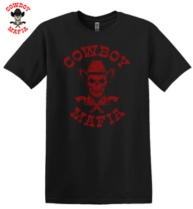 Black Cowboy Mafia Logo T-Shirt Black Cowboy Mafia Logo T-Shirt