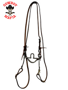 The "Billy The Kid" Split Ear Headstall Tack Set