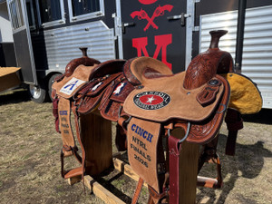 Trophy Team Roping Saddle