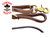 CM 1/2” Leather Roping Reins 7’
