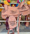 Custom Roughout Team Roping Trophy Saddle