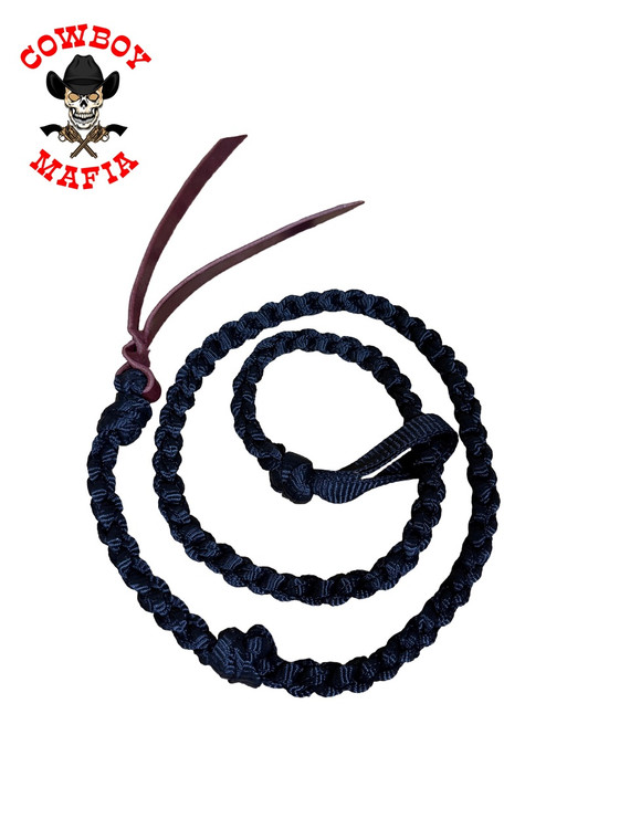 CM Over And Under Whip 4’ with Leather Popper