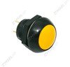 Latching push button switch - Yellow