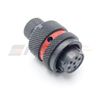 61098SN Autosport  6-Way Plug Connector with Size 20 Sockets