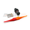 Autosport 3-Way In-line Receptacle with Sockets - Red AS108-98SN