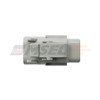 Deutsch DTM 12-way DTM06-12SA plug side view. DTM06-12S.