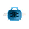 Deutsch Colour DT 4-Way Receptacle Kit with Solid Sockets. DT04-4P-TN07.