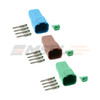 Deutsch Colour DT 4-Way Receptacle Kit with Solid Sockets. DT04-4P-TN07. DT04-4P-TN09. DT04-4P-TN03.