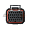 AMP 26-Way Female Superseal 1.0 Connector Kit with single keyway 3-1437290-7