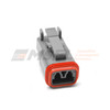 DT06-2S, Deutsch DT 2-Way Plug connector