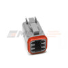 DT06-6S Deutsch 6-way DT series plug connector