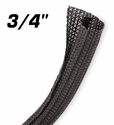 Split Braid Sleaving 19mm (3/4") Black
