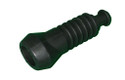 Straight Ribbed Boot for 2-Way Junior Timer Connectors Straight Ribbed Boot for 2-Way Junior Timer Connectors