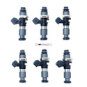 6 cylinder Japanese top feed 1000cc fuel injector kit