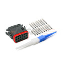 CONXT06-18SK. Deustch DT-XT 18-Way Plug Kit with Silver Sockets