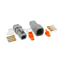 Deutsch DTM series 4-way connector kit with gold plated terminals