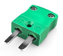 Mini k-type thermocouple male plug connector